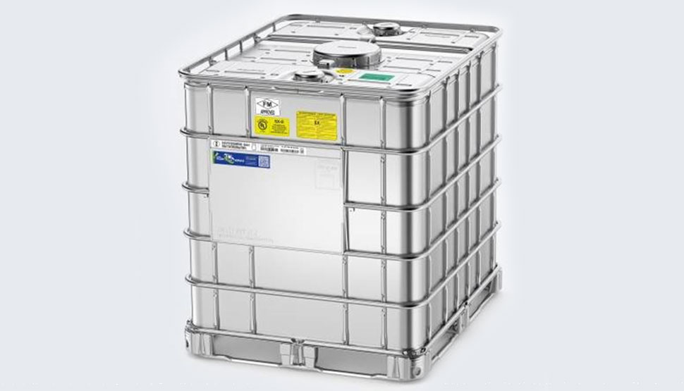 Newly FM Approved metal clad IBC from Schütz of Germany 