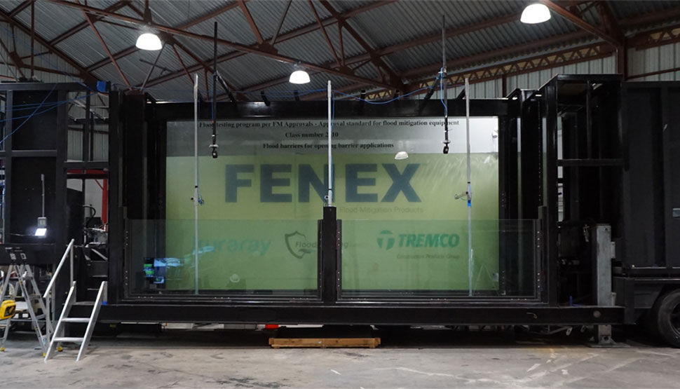 Fenex FM Approved Flood Glazing